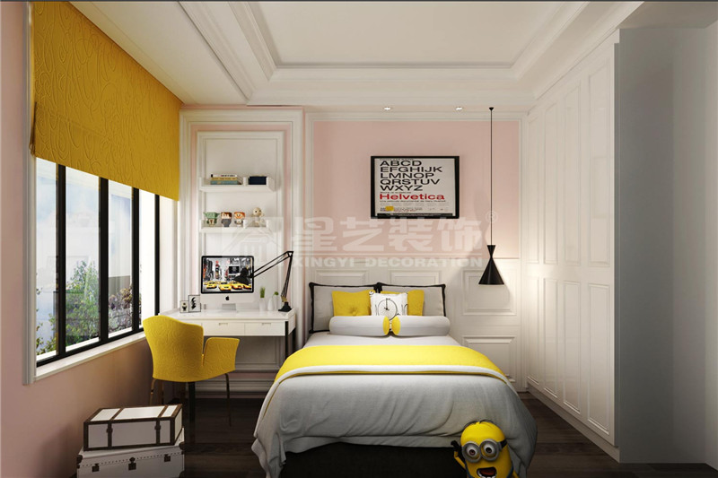 綠地國(guó)際花都110平小孩房裝修效果圖