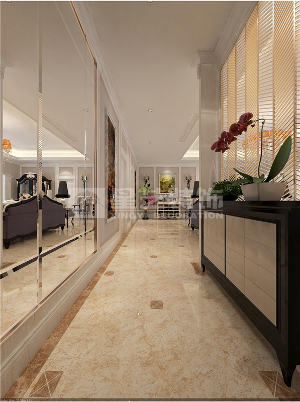 會展路一號180平玄關(guān)裝修效果圖