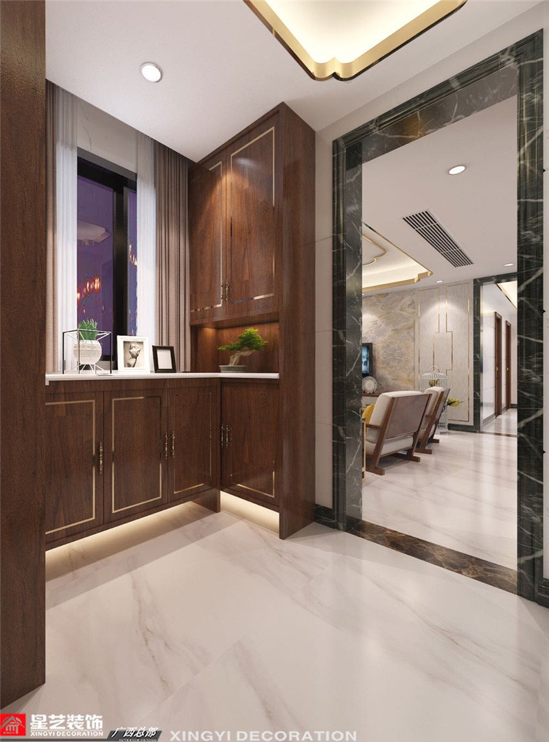 江山御景138平玄關裝修效果圖