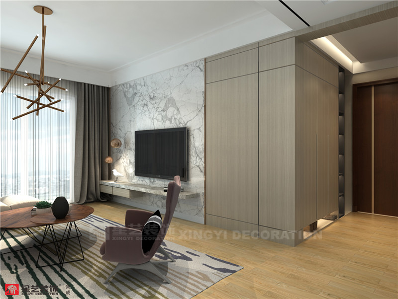 華潤(rùn)二十四城139平門(mén)廳裝修效果圖