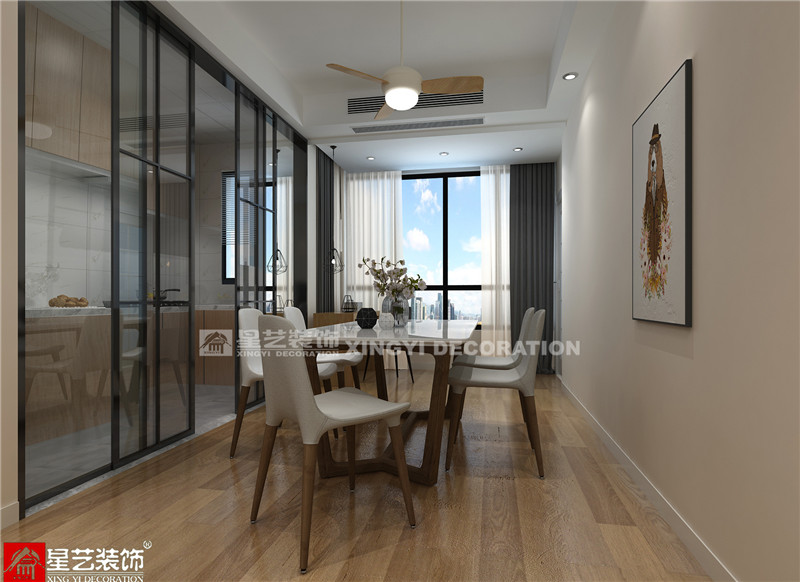 萬(wàn)達(dá)茂120平餐廳裝修效果圖