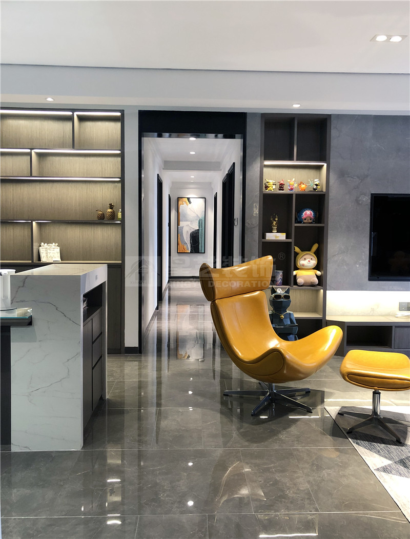 金源一品 165平過道裝修實(shí)景圖