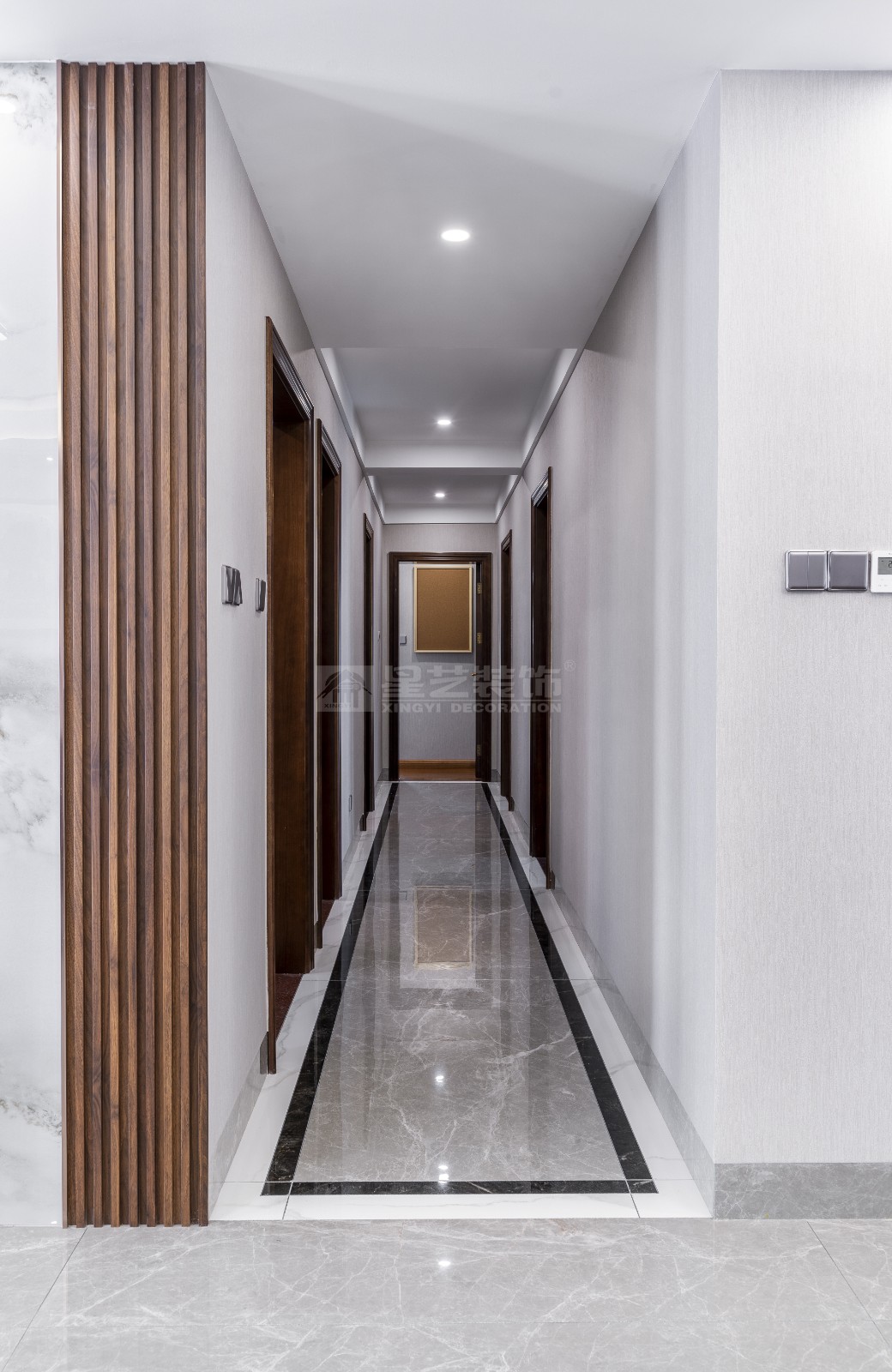 單位房196平過(guò)道裝修實(shí)景圖