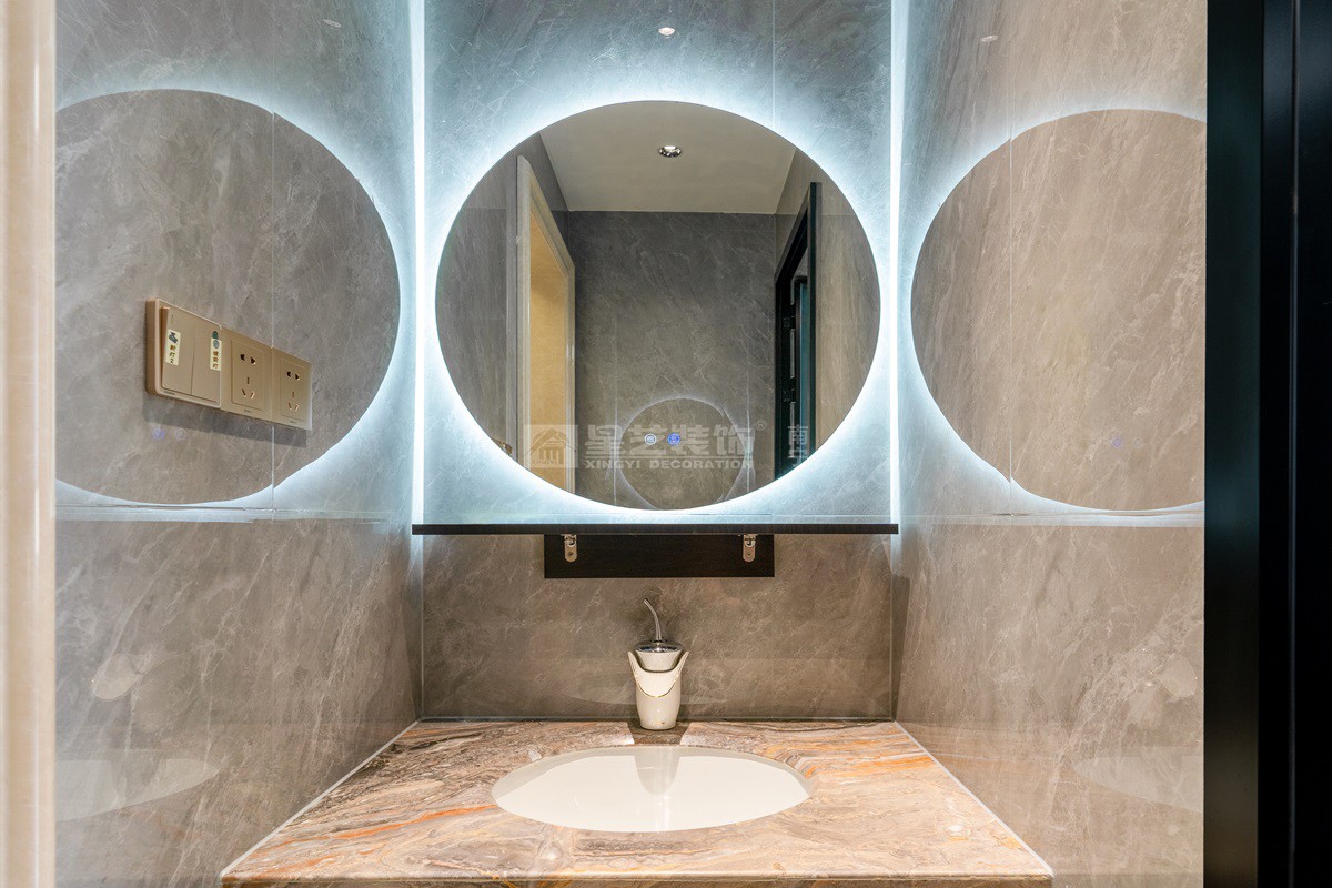 西園悅府223平歐式風格衛(wèi)生間裝修