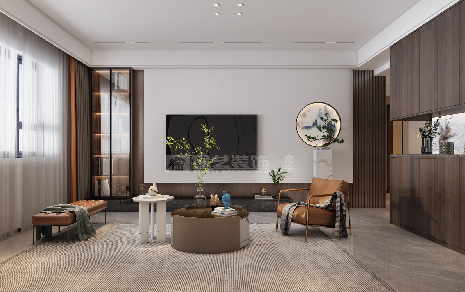 疾控中心80平客廳裝修效果圖