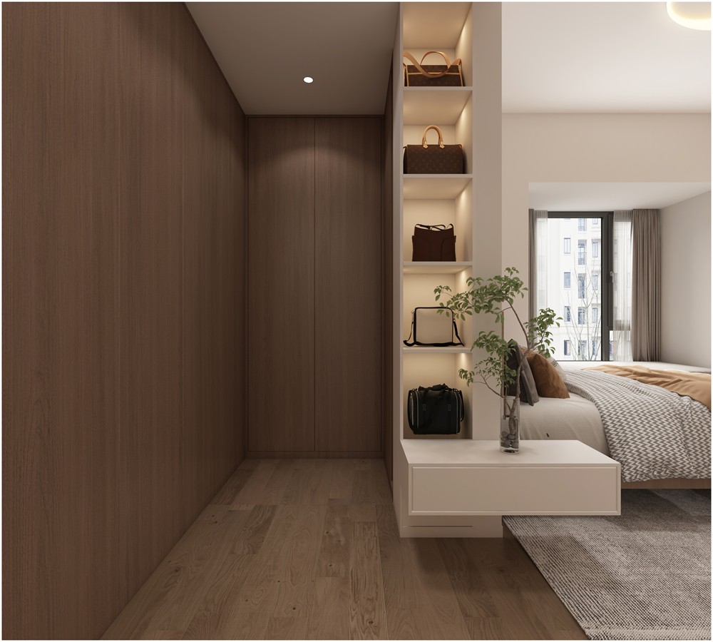 萬(wàn)象城117平臥室裝修效果