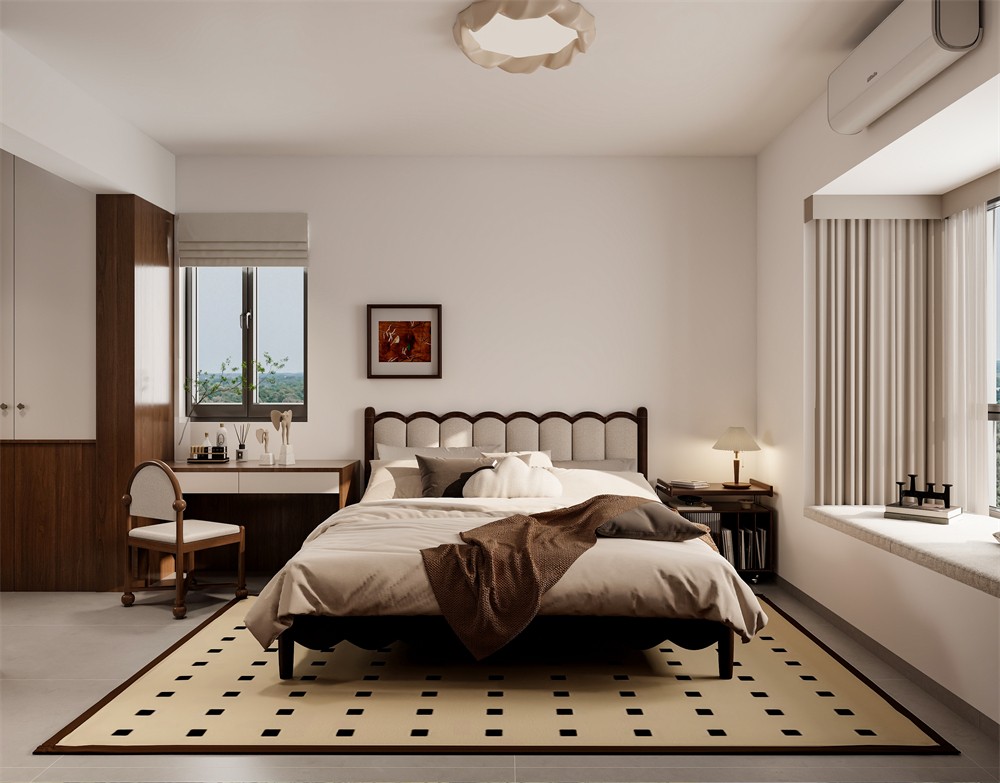 建工城140平現(xiàn)代風格客廳裝修效果圖