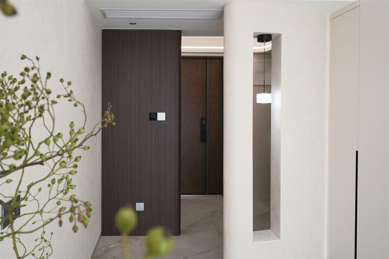 中海湖上景明意式輕奢137平入戶(hù)裝修實(shí)景圖