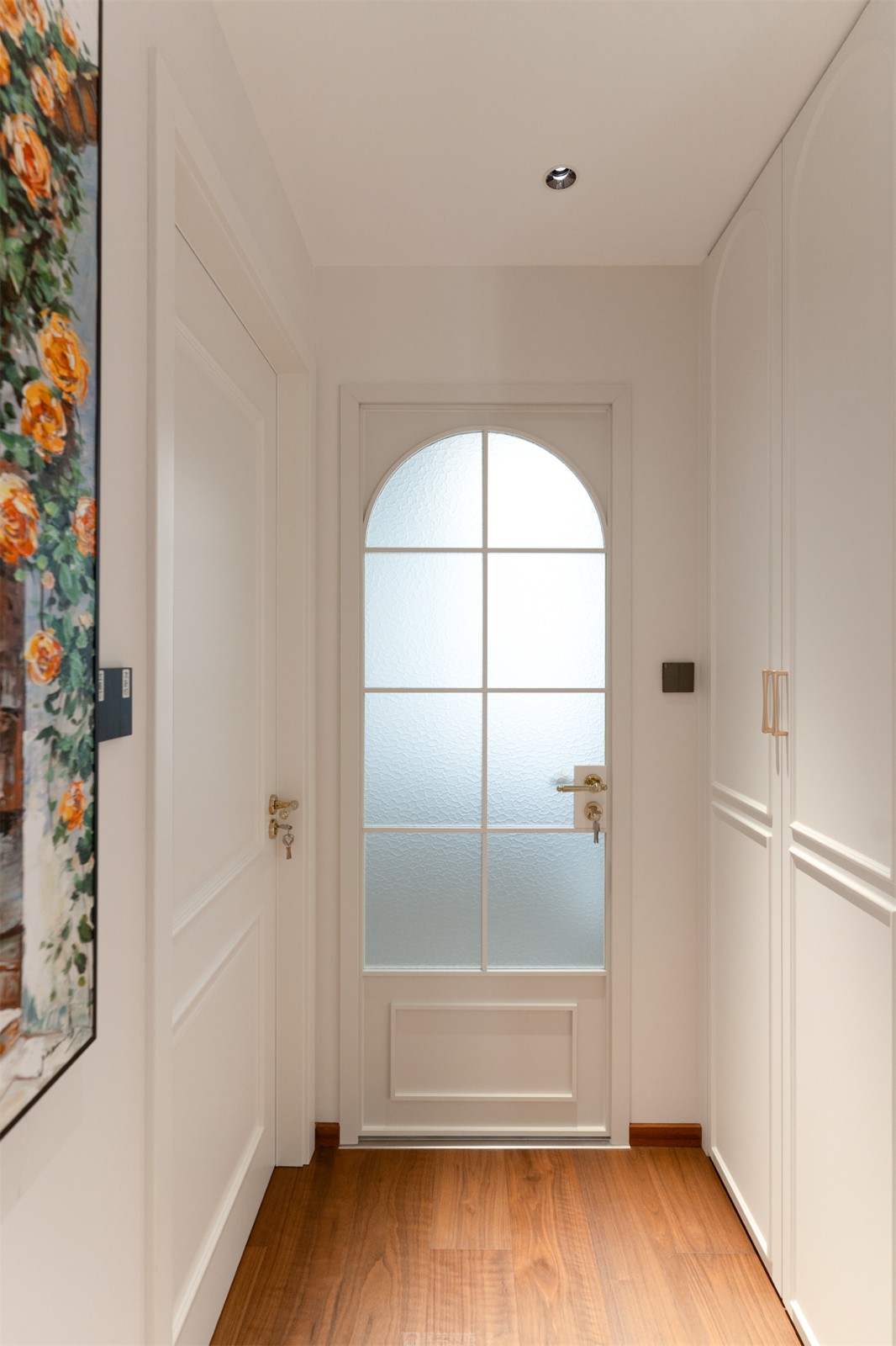 建發(fā)縵云143平法式風(fēng)格衣帽間裝修實景圖